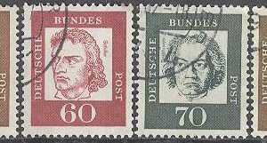 Tyskland – M  353, 356-359, 362 y Betydande tyskar, 6 olika