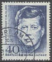 Tyskland – M  453 John F Kennedy död i 1 år – USA President, 1 kpl