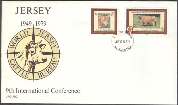 Jersey - FDC 1979-03-01 - Jerseykor, 2 kpl