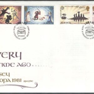 Jersey – FDC 1981-04-07 – Europa CEPT 1981 Folklore, 2 st par kpl