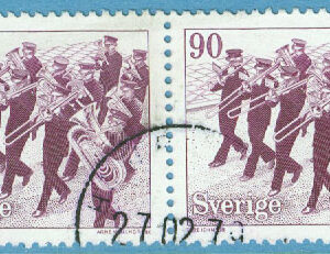 F 1037BB Fria kristna samfund, Frälsningsarmén, stpl par