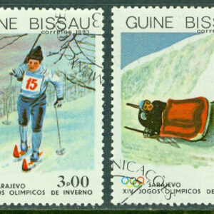 Guinea-Bissau – M  710-713 OS i Sarajevo 1984, 4 olika
