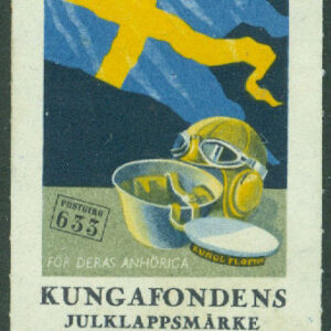 Sverige – Brevmärke – Kungafondens julklappsmärke