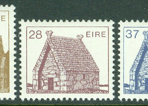 Irland – M  571-573 A Irländsk arkitektur, 3 ol. **