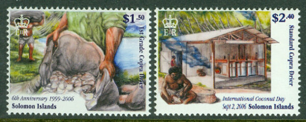 Solomon Islands - M 1323-1324 Int. Kokosnötsdagen, 2 ol. **