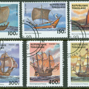 Togo – M 2948-2953 Segelfartyg, 6 kpl