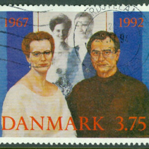 Danmark – F 1058 Kungligt silverbröllop, 1 kpl