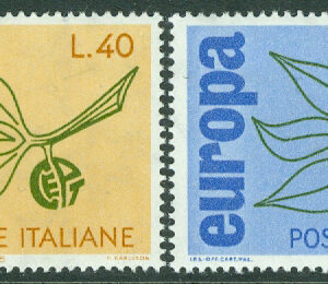 Italien – M 1186-1187 Europa CEPT 1965, 2 kpl **