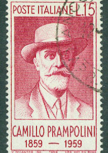 Italien – M 1038 Camillo Prampolini, politiker, 1 kpl stpl