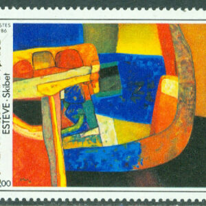 Frankrike – M 2544 Samtida konst av Maurice Esteve , 1 kpl **