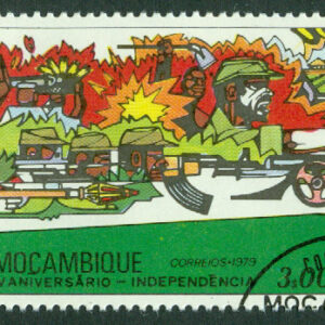 Mocambique – M  700-704 Oavhängighet 4 år, 5-strip kpl