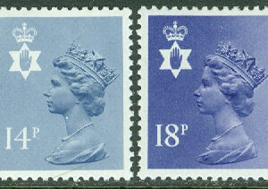 Nordirland – M   30-33 Drottning Elisabeth II, 4 kpl **