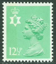 Nordirland – M   34 C Drottning Elisabeth II, 12½ P **