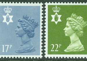 Nordirland – M   41-44 Drottning Elisabeth II, 4 kpl **