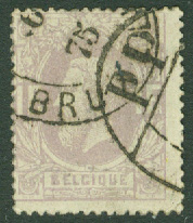 Belgien – M   33Aa Kung Leopold II, 1 Fr stpl