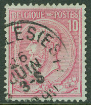 Belgien – M   42 Kung Leopold II, 10 C stpl