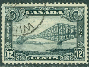 Kanada – M  135 Quebec-bron, 12 c stpl