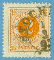 F   40 Ringtyp posthorn, 2 öre