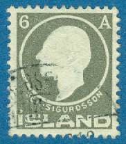 Island – F  111 Jòn Sigurdsson, 6 aur stpl