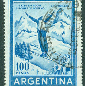 Argentina – M 1085 Backhoppare, 100 P stpl