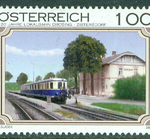 Österrike – M 2833 Lokaljärnvägen Drösing-Zistersdorf 120 år, 1 kpl **