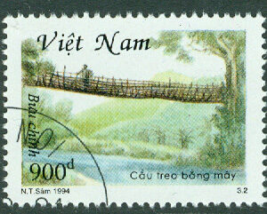 Vietnam – M 2641-2643 Traditionellt bobygge, 3 kpl