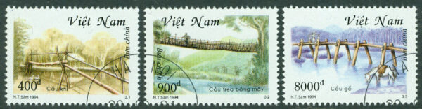 Vietnam - M 2641-2643 Traditionellt bobygge, 3 kpl