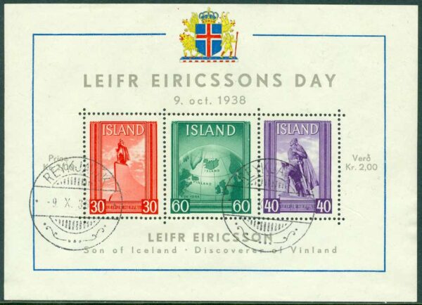 Island - F BL   2 Leifr Ericsson stpl