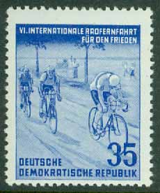 DDR – M  356 Cykel – Fredsloppet 1953, 35 Pf **