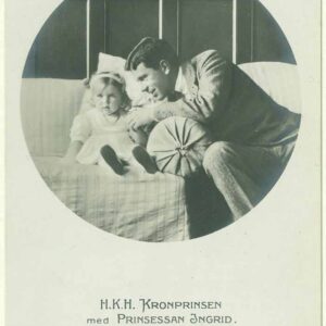 H.K.H. Kronprinsen med Prinsessan Ingrid, obeg