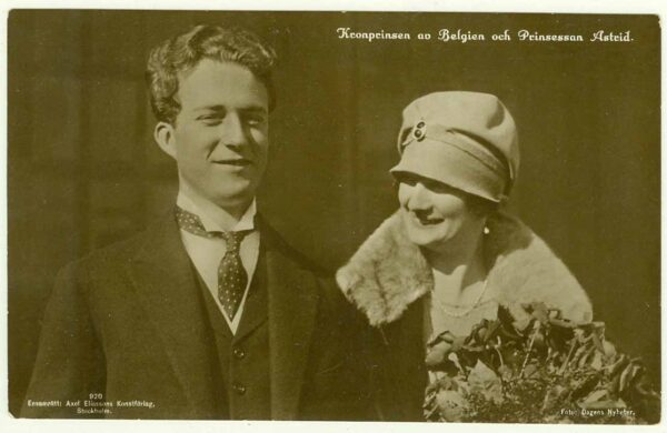 Kronprinsen av Belgien och Prinsessan Astrid, obeg