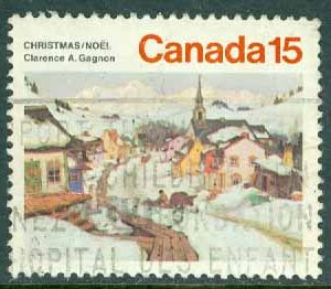 Kanada – M  579 Jul 1974, målning av C A Gagnon, 15 C stpl