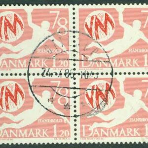Danmark – F  680 VM i handboll för herrar, 4-block kpl