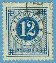 F   32 Ringtyp tandn. 13, 12 öre stpl