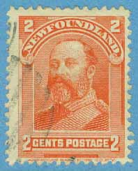 Newfoundland – M   60 Prins Edward, sedermera kung Edward VII, 2 C stpl