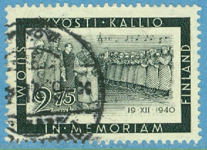 Finland – F  241 President Kallio, 1 kpl stpl