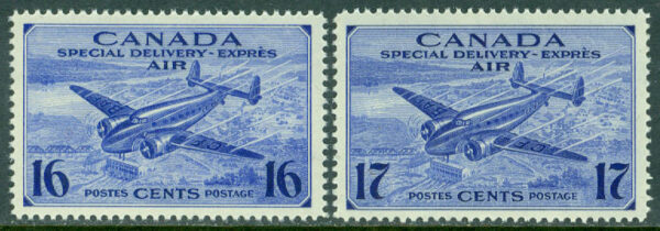 Kanada - M  233-234 Trans-Kanada-Flygplan, Lockheed 14, 2 kpl **