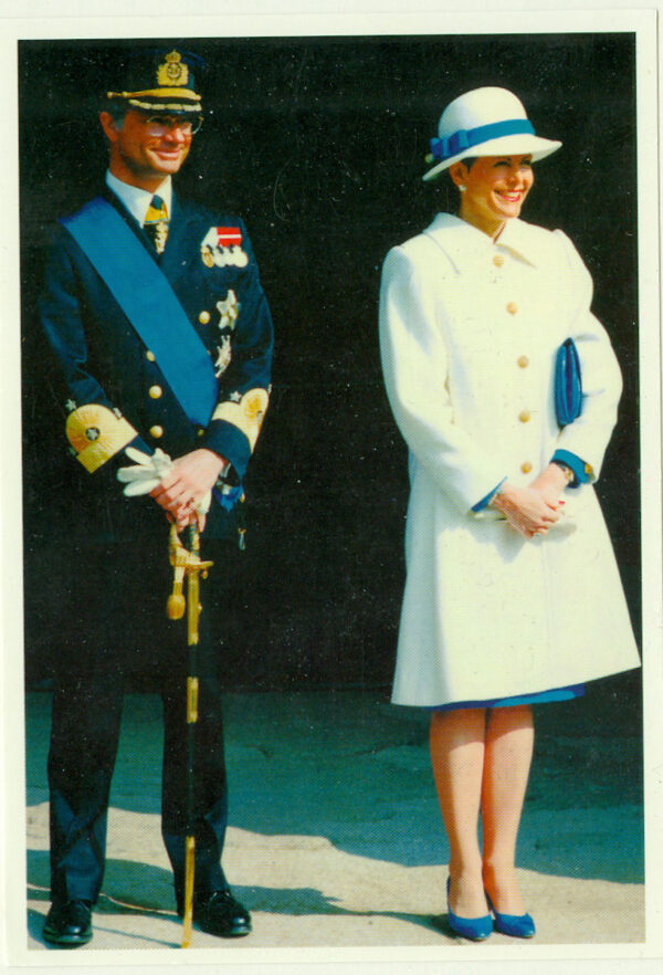 HM Konung Carl XVI Gustaf och HM Drottning Silvia, obeg