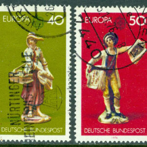 Tyskland – M  890-891 Europa CEPT 1976 Hantverk, 2 kpl stpl