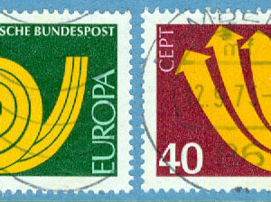 Tyskland – M  768-769 Europa CEPT 1973, 2 kpl stpl