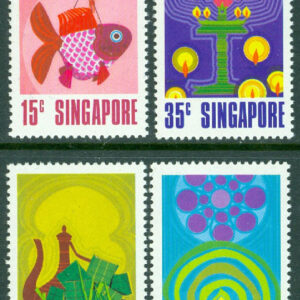 Singapore – M  160-163 Nationaldagen, 4 kpl **