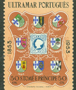 S. Tomé E Principe – M  377 Portugisiska frimärken 100 år, 1 kpl **