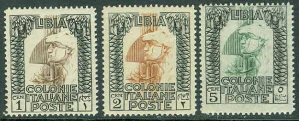Italienska Libyen - M   53-55 A Ligionär, 3 ol **