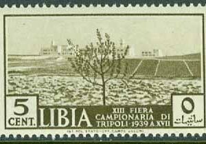 Italienska Libyen – M   97 Första bebyggelsen i Libyen, 5 C **