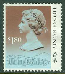 Hongkong – M  549 II Elisabeth II, 1.80 $ stpl