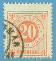 F   33 Ringtyp tandn. 13, 20 öre stpl