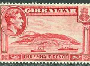 Gibraltar – M  109 Gibraltarklippan från öster, fartyg, 1½ P *