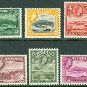 Antigua – M  102-107, 112-116 Landsmotiv, 10 ol **