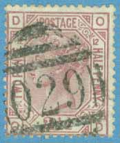 England – M   47 Drottning Victoria, 2½ P stpl