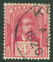 Sarawak – M   52 Rajah Sir Charles Vyner Brooke, 4 C stpl